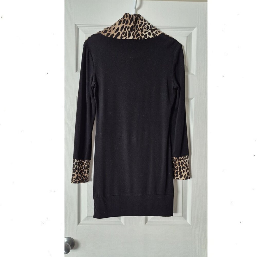 Joseph Ribkoff Leopard Sweater Dress - Picture 2 of 6